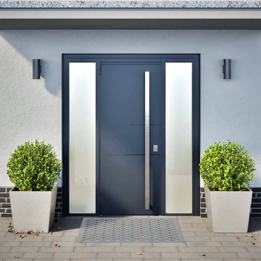 vidaXL Pflanzkübel 2 Stk. 50x50x50 cm Edelstahl