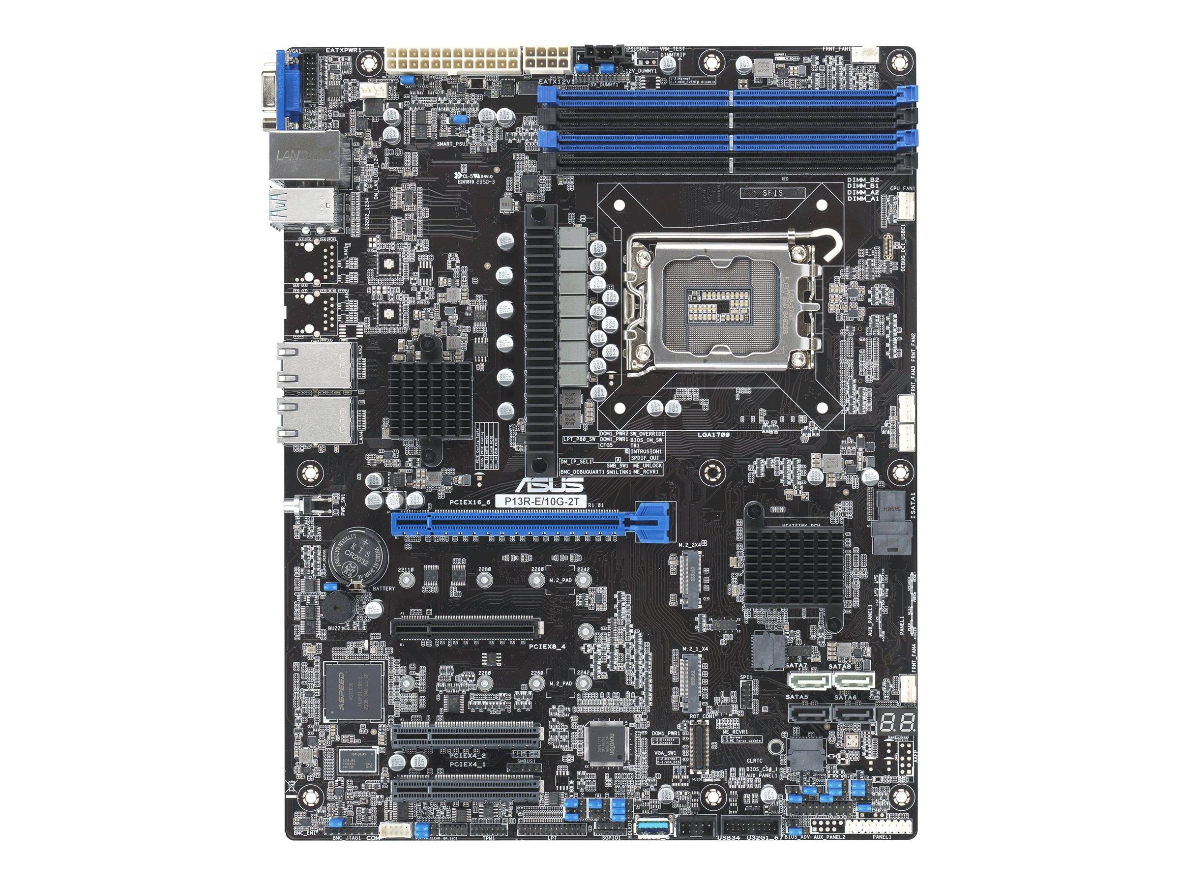 ASUS SERVER P13R-E/10G-2T S1700 C266/DDR5/VGA/2x10GBL/ATX (ASMB11-iKVM onboard)