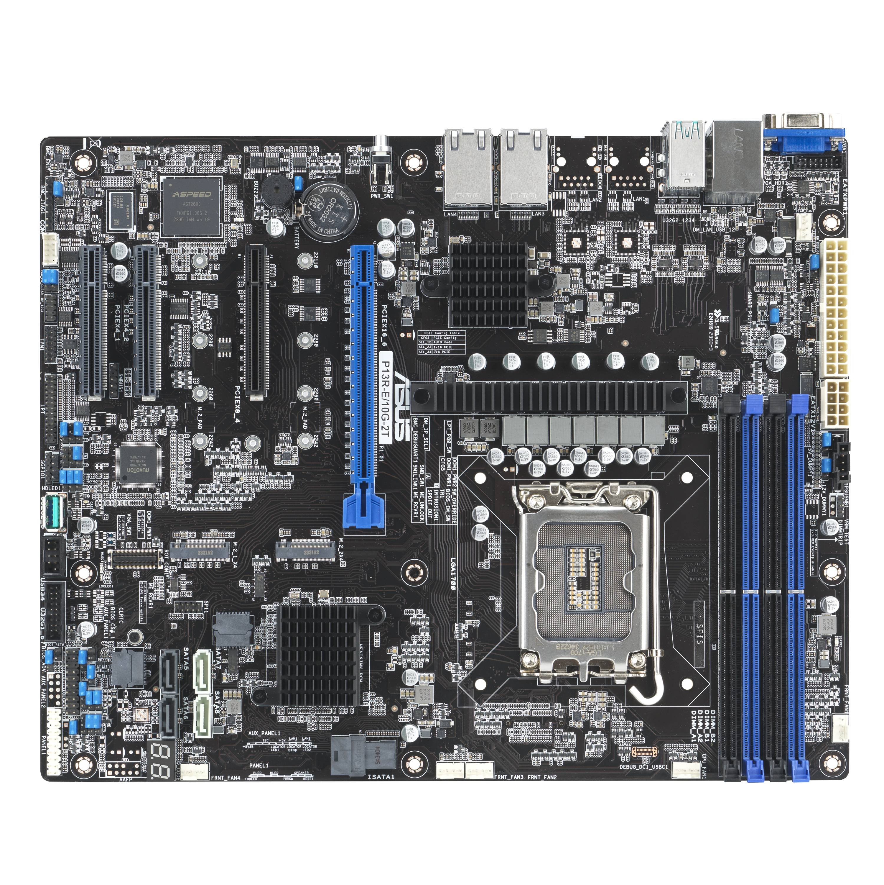 ASUS P13R-E/10G-2T - Motherboard - ATX - LGA1700-Sockel