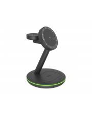 ICY BOX Ladestation induktiv/magnet. f. Smartphone/-watch/Inear-Kopfhörer