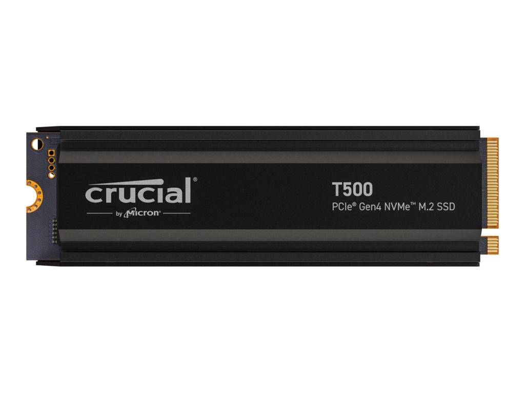 Crucial T500 - SSD - 4 TB - intern - M.2 2280 - PCIe 4.0 x4 (NVMe)
