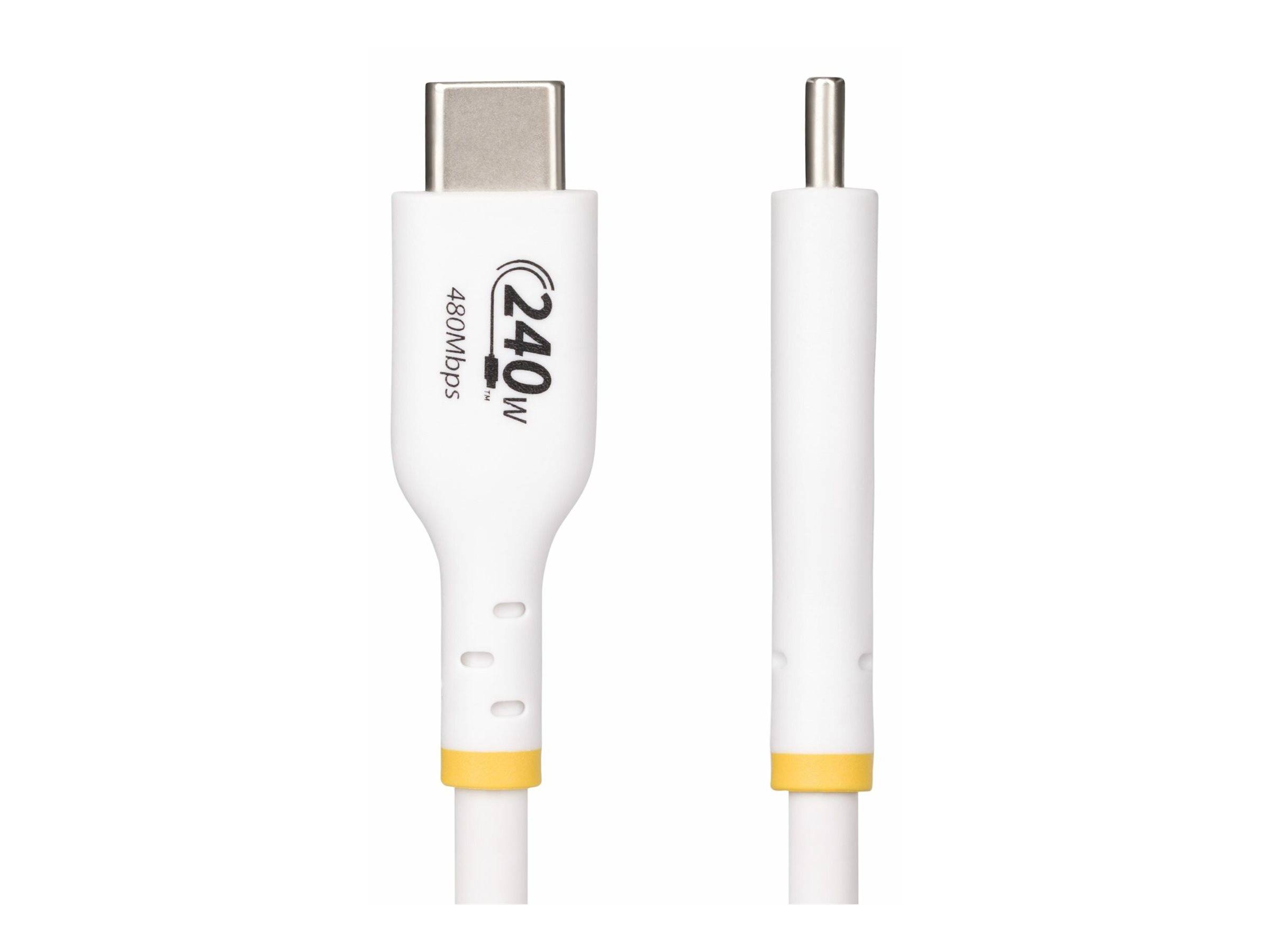 StarTech.com 2m USB-C Ladekabel, USB-IF zertifiziert, 240W PD EPR, M/M - USB-Kabel - 24 pin USB-C (M)