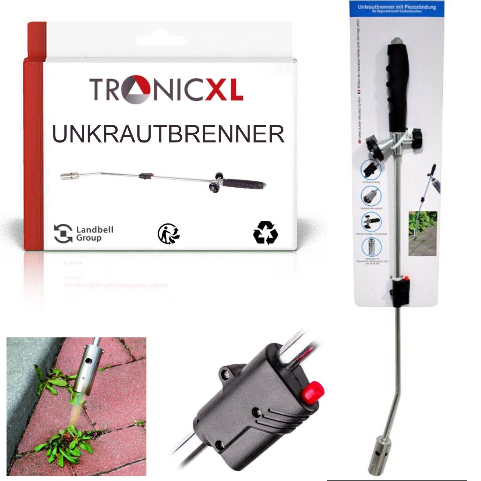 Profi Unkrautbrenner ohne Gas Unkrautvernichter Gartenwerkzeug Unkrautbekämpfung Unkrautvernichtung