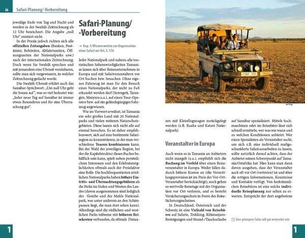 Reise Know-How Reiseführer Tansanias Nationalparks, Sansibar