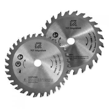 Holzmann Hartmetallsägeblattset KSB8910Z24/32/1+1 HM KSB 89x1,8/1,2x20xZ24