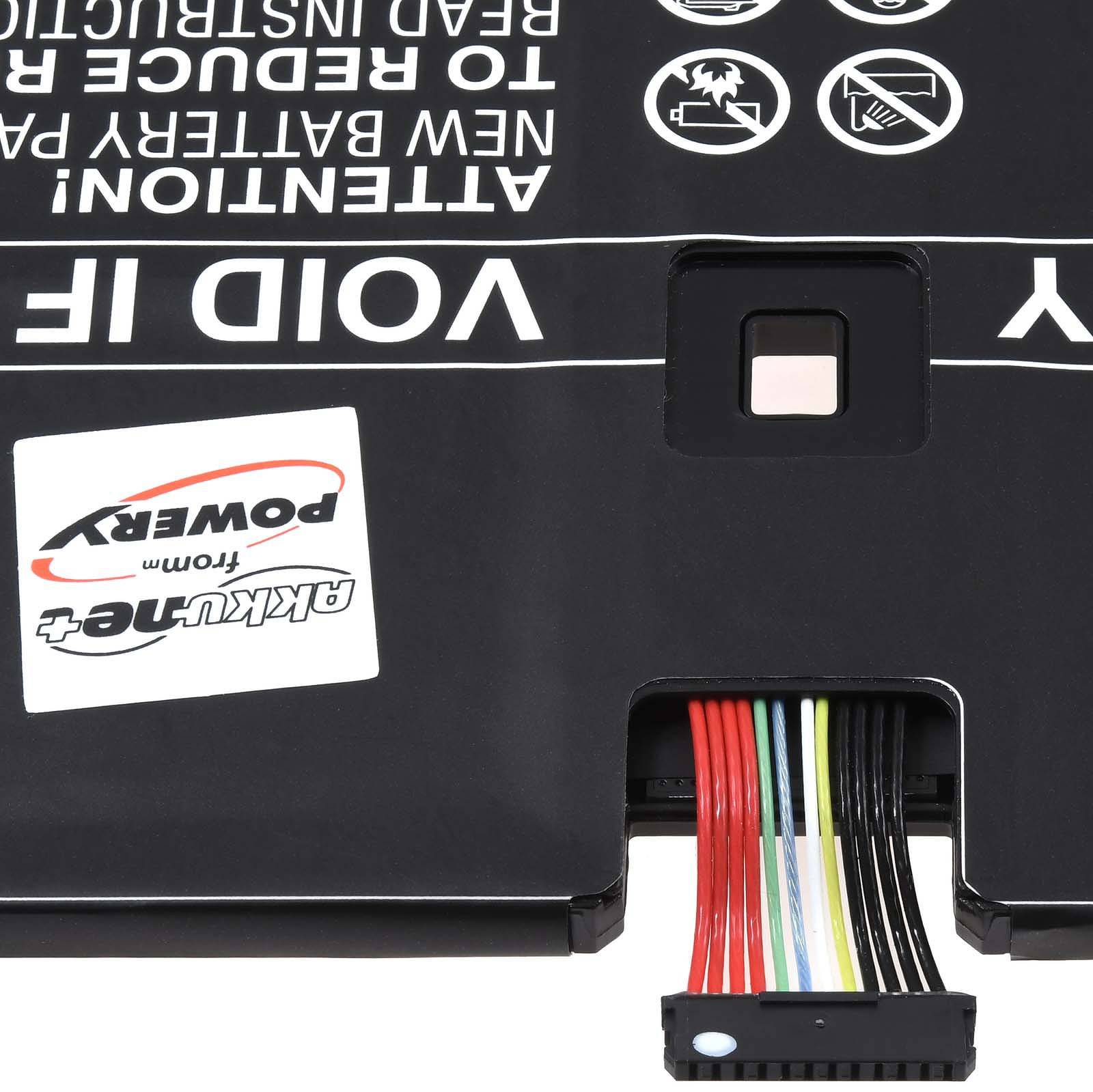 Powery Akku für Lenovo Yoga C950 Laptop, 7,68V, Li-Polymer