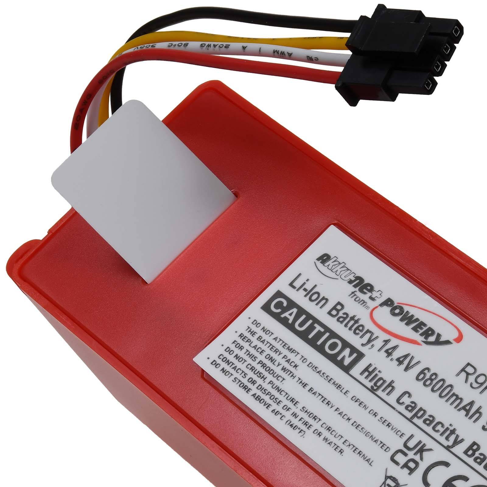 Powery Powerakku für Roborock S702-00, 14,4V, Li-Ion