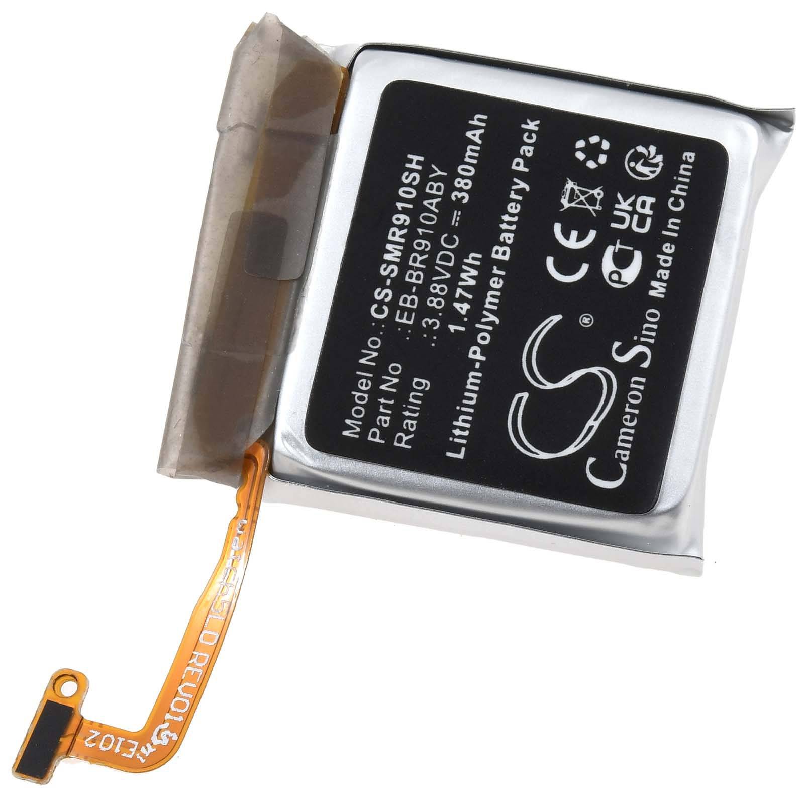 Powery Akku für Samsung SM-R915U Smartwatch, 3,7V, Li-Polymer