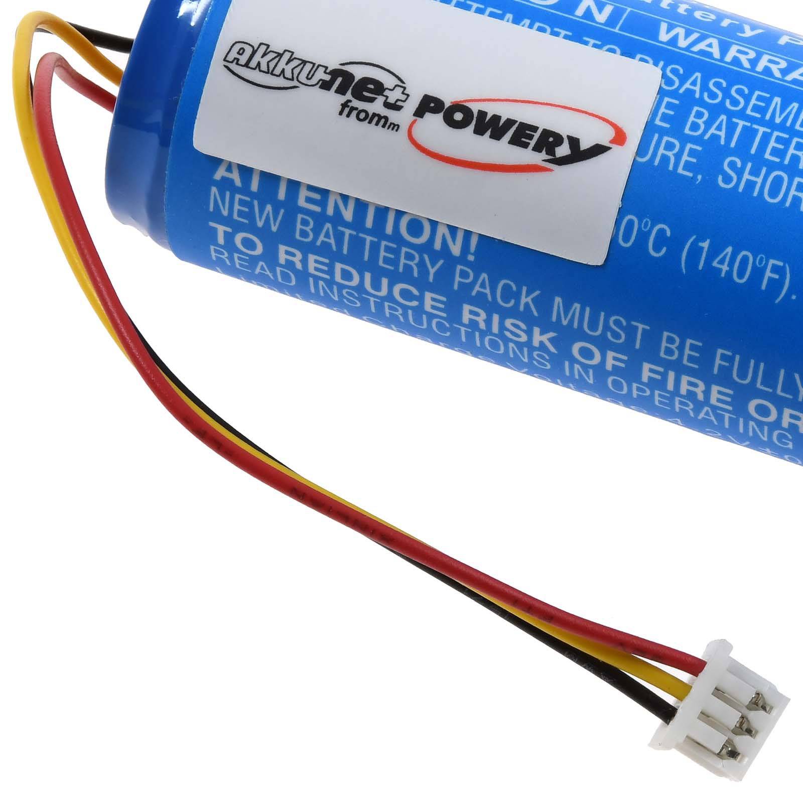 Powery Akku passend für Gaming-Tastatur Keyboard Corsair K63 Typ ICR18650, 3,7V, Li-Ion