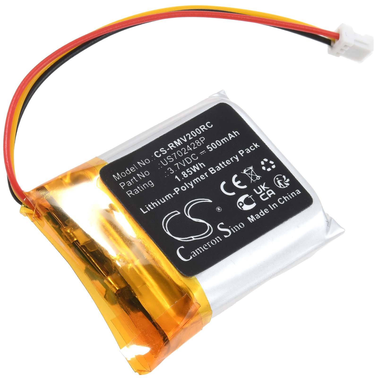 Powery Akku passend für Gaming-Maus Razer Viper Ultimate Viper V2 Pro Typ US702428P, 3,7V, Li-Polymer