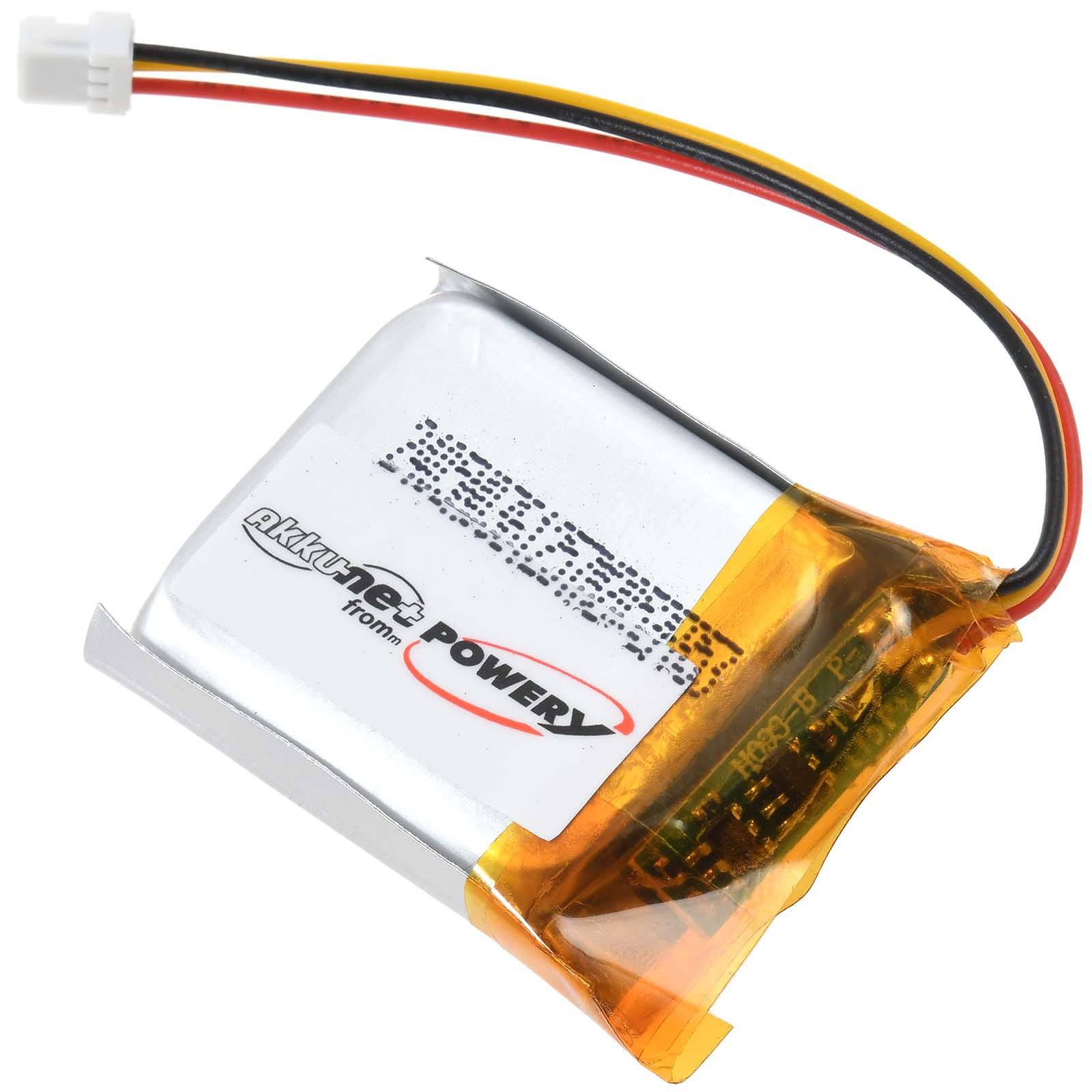 Powery Akku passend für Gaming-Maus Razer Viper Ultimate Viper V2 Pro Typ US702428P, 3,7V, Li-Polymer