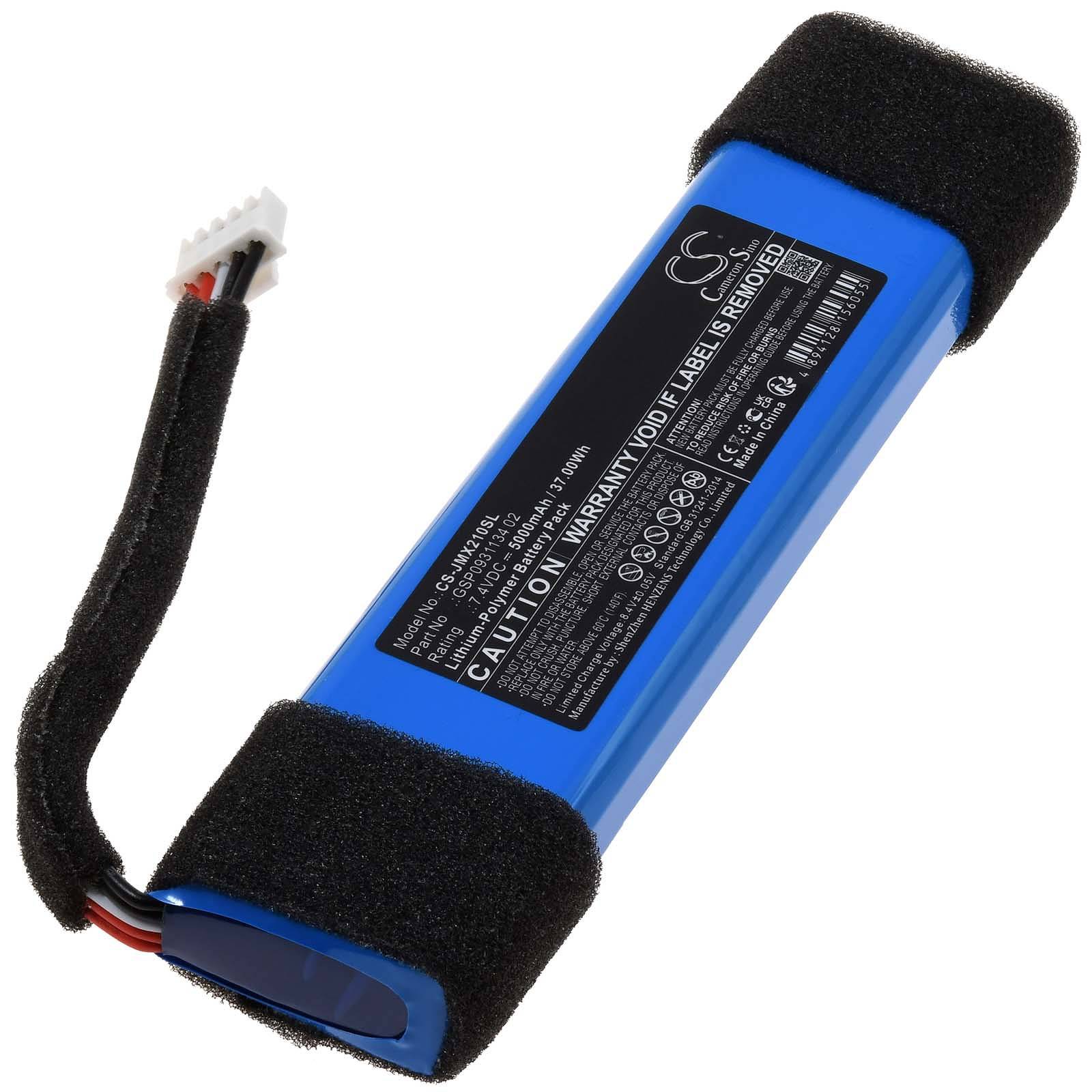Powery Akku für JBL Xtreme Splashproof Lautsprecher, 7,4V, Li-Polymer