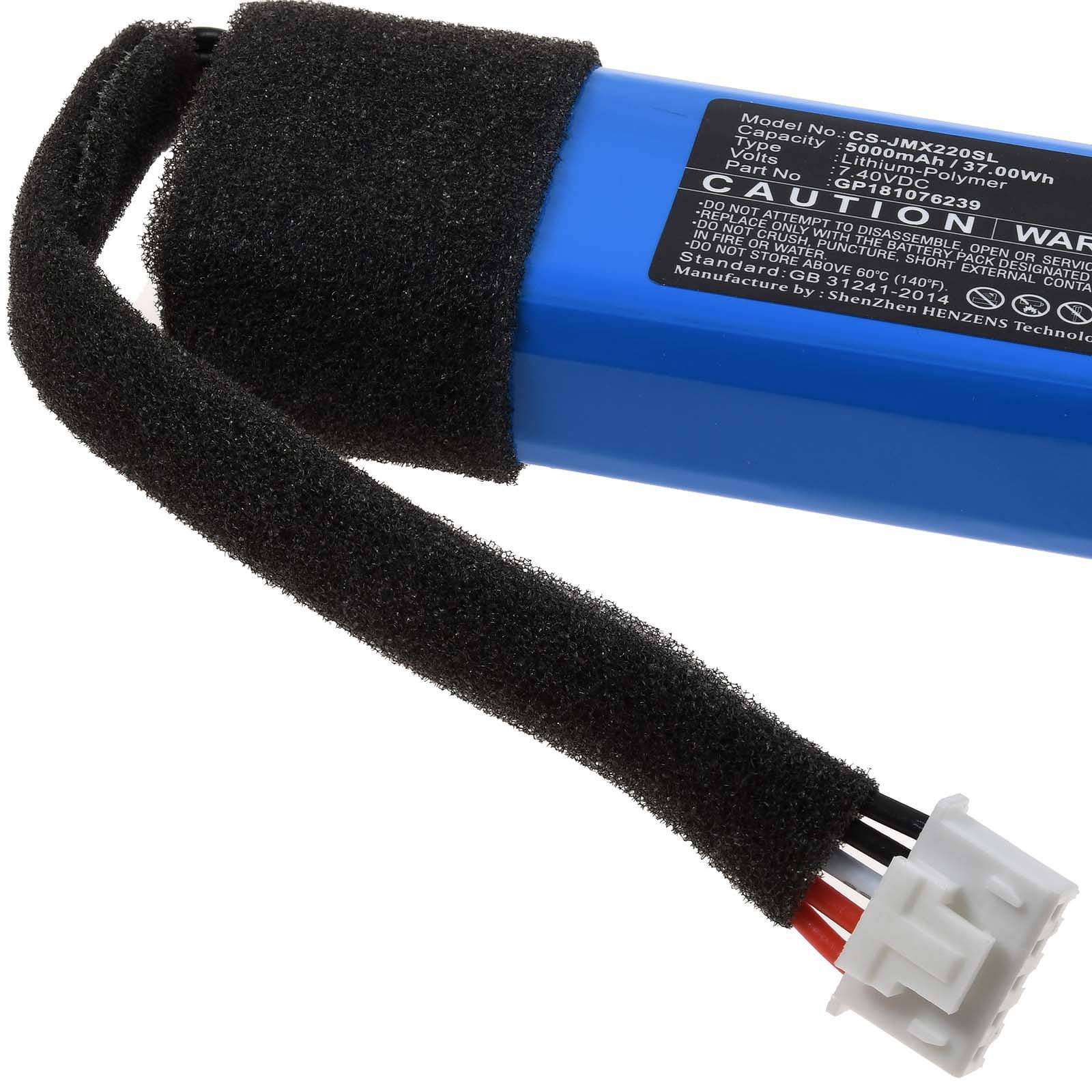Powery Akku passend für Lautsprecher JBL Xtreme Special Edition Typ GP181076239, 7,4V, Li-Polymer