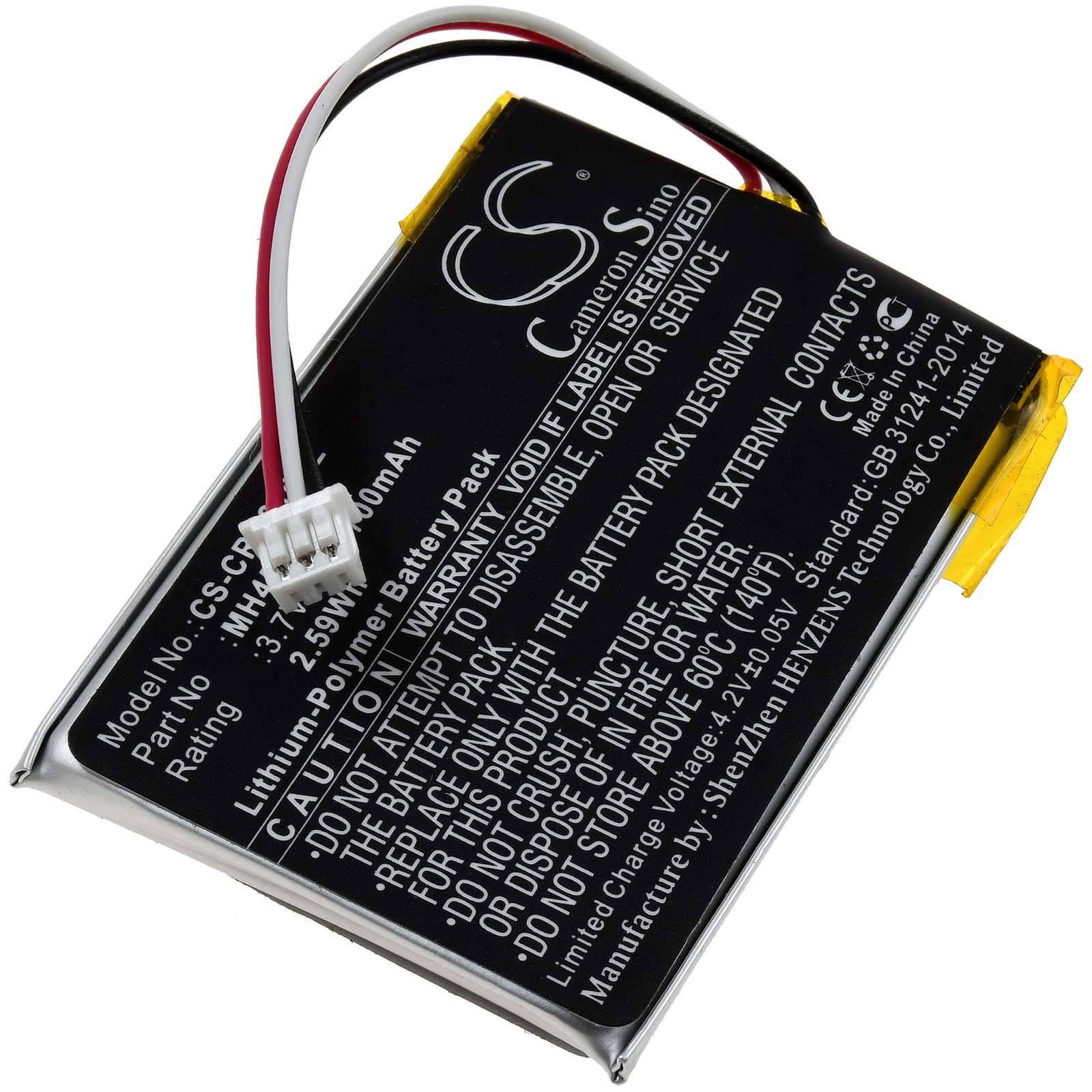 Powery Akku für Corsair HS70 Void Pro RGB Gaming-Headset, 3,7V, Li-Polymer