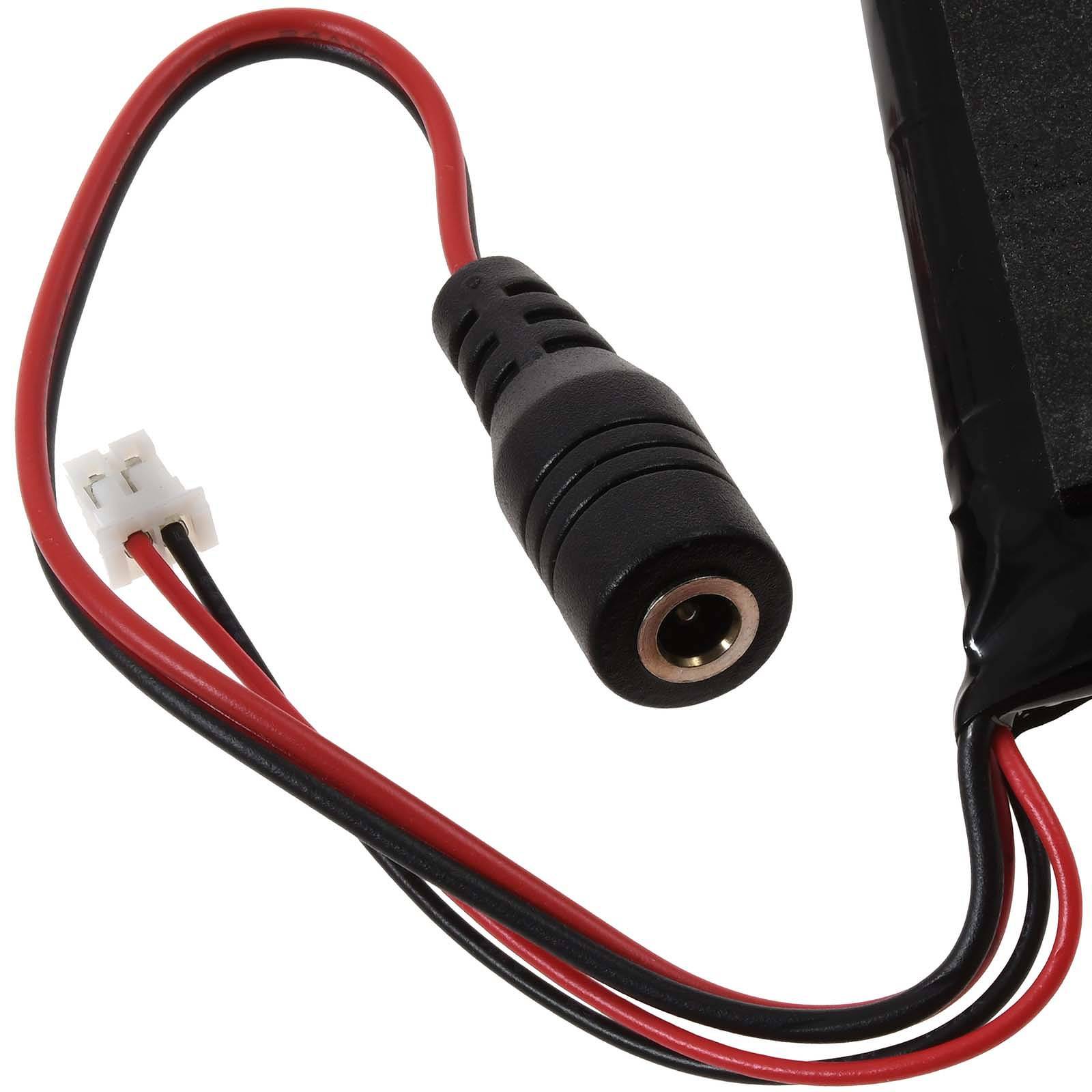 Powery Akku für Nolan N-COM B902 L N-COM B902 R Motorrad-Headset, 3,7V, Li-Polymer