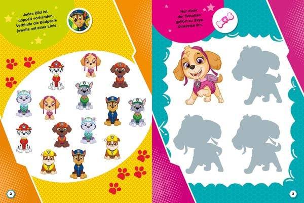 PAW Patrol Poster-Rätselbuch mit Belohnungs-Stickern