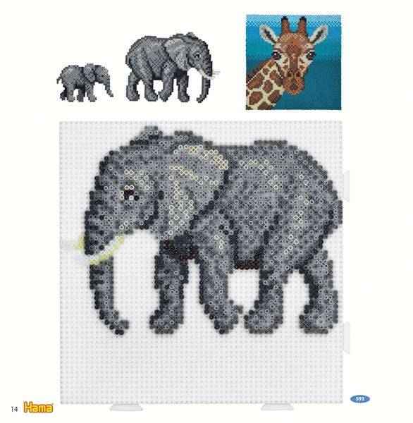 Hama 399-19 - Inspiration-Heft 19, Vorlagen-Heft und Bastelideen für Mini-Bügelperlen