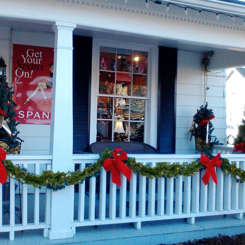 Weihnachtsgirlande - 5m mit 100 LED - mit Lichterkette - warmweiß - Out/Indoor - Tannengirlande