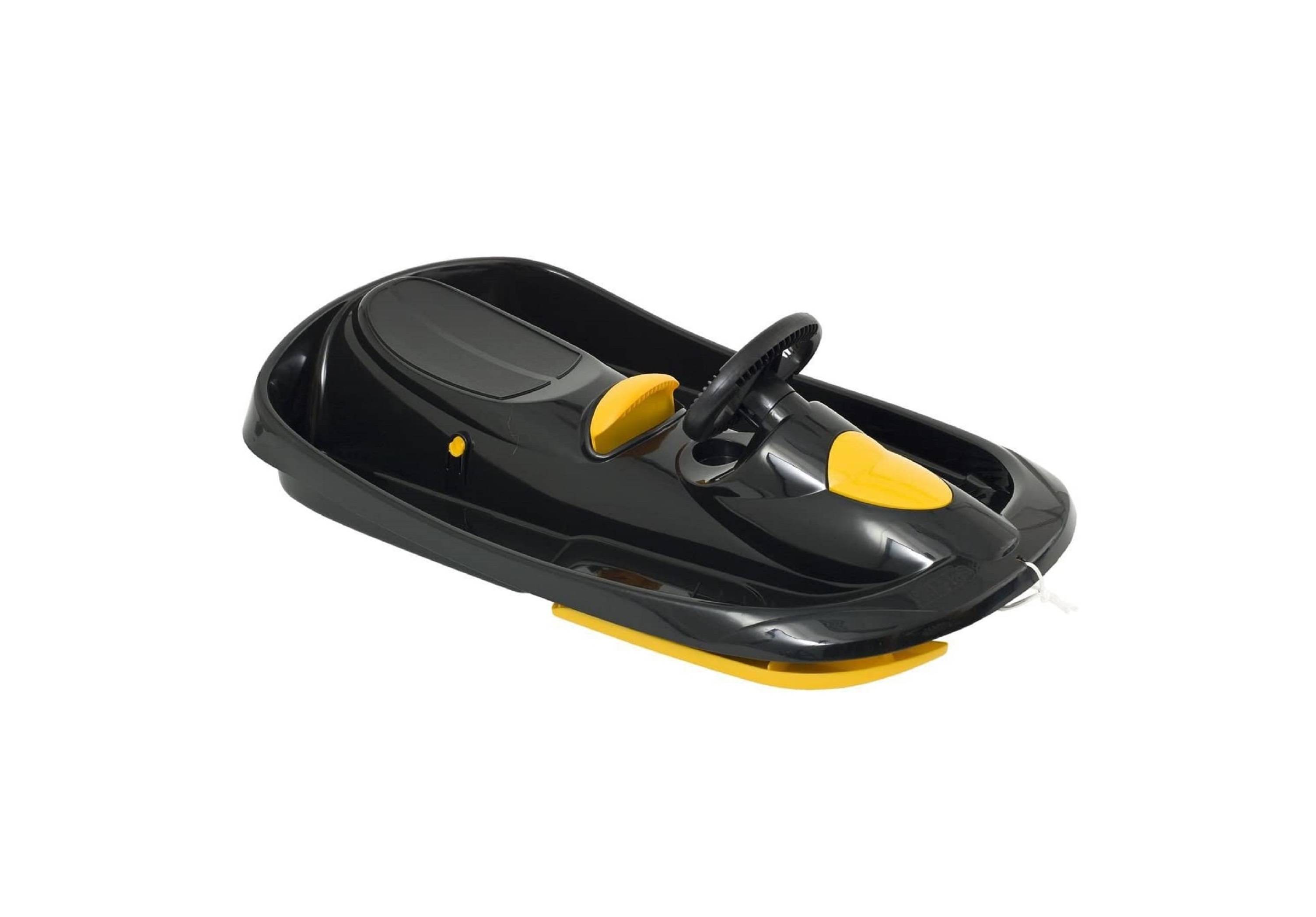 Neustanlo | by Hamax | Lenkschlitten | SNO Action | Schwarz/Gelb