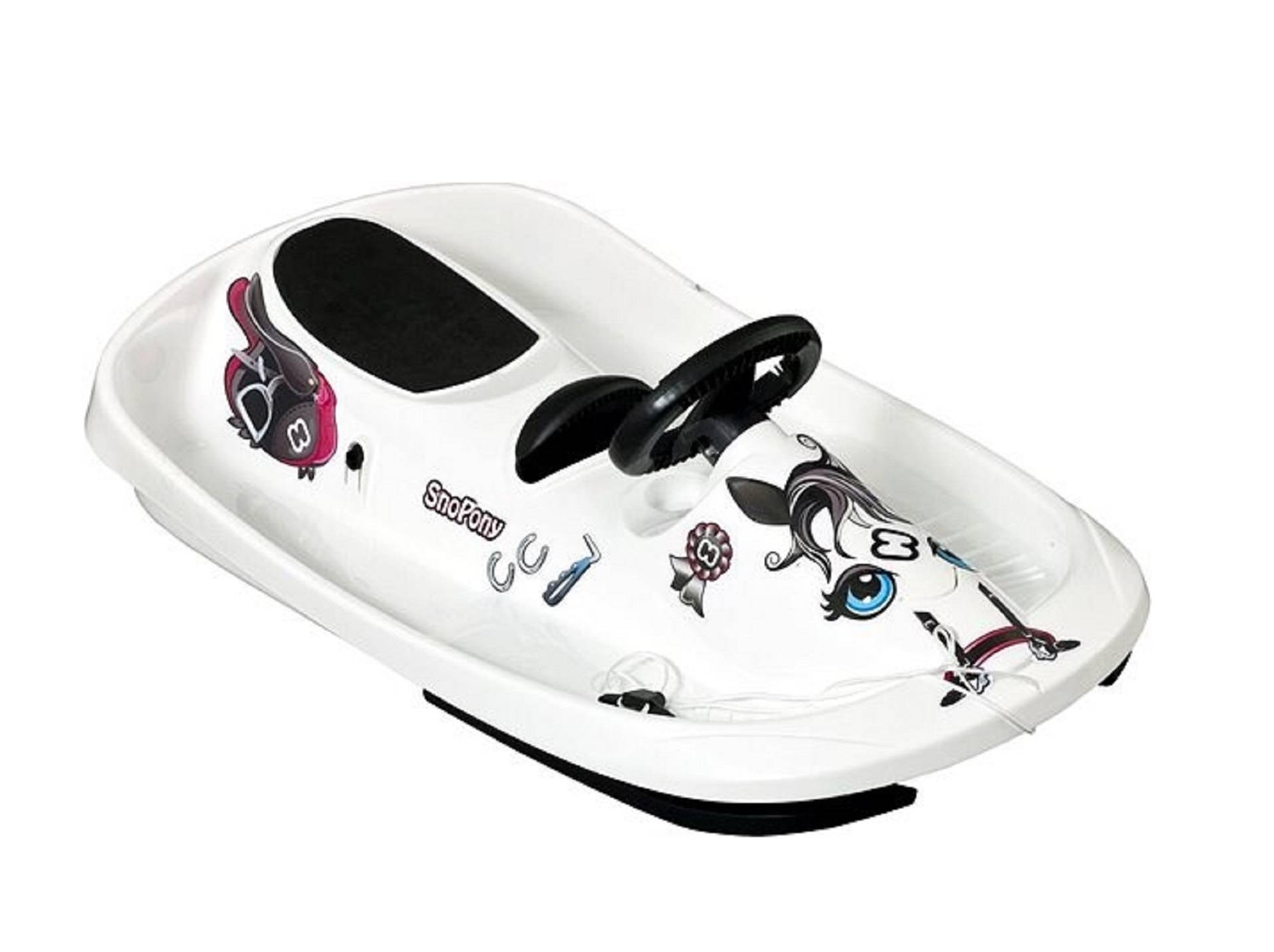 Neustanlo | Lenkbob | SNO Fantasy | weiß | präzise Lenksteuerung | hohe Geschwindigkeit | robustes Design | ideal für schneereiche Abenteuer