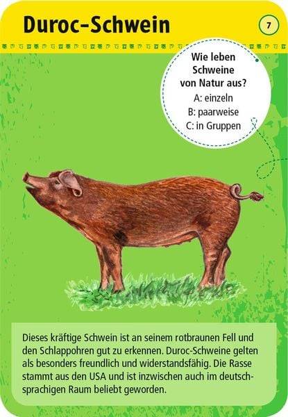 50 Tiere auf dem Bauernhof