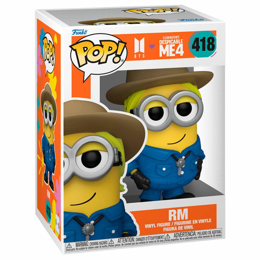Minions x BTS POP! Rocks Vinyl Figur RM 9 cm