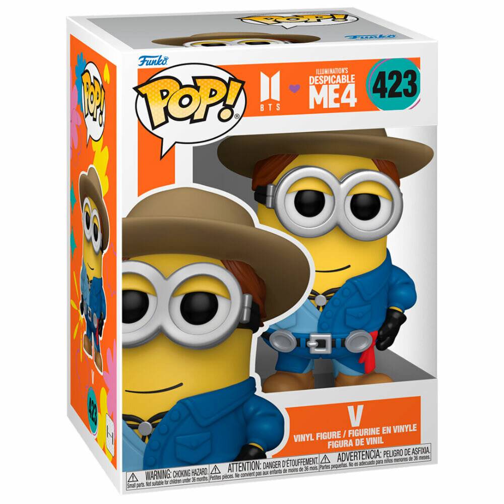 Minions x BTS POP! Rocks Vinyl Figur V 9 cm