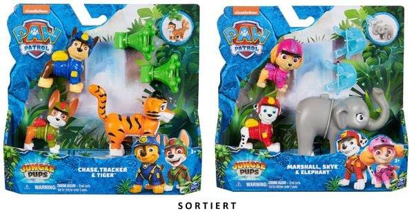 Spin Master - Paw Patrol - Jungle Pups Hero Pups Sortiment