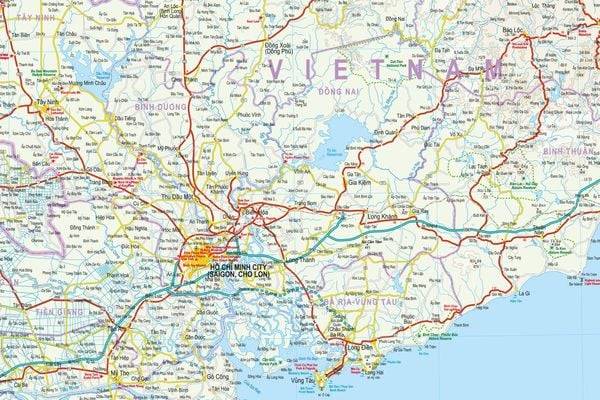 Reise Know-How Landkarte Vietnam Süd (1:600.000)