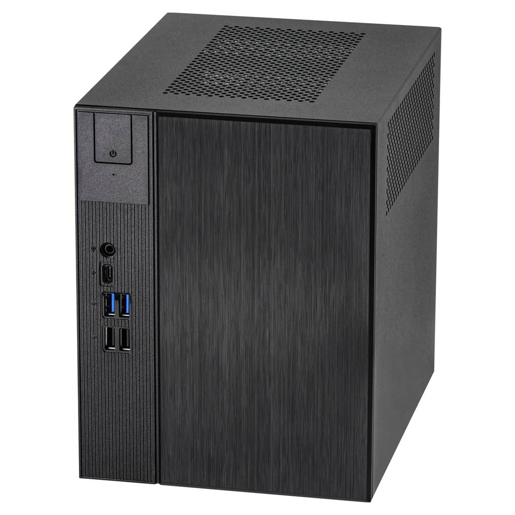 ASROCK - DeskMeet X600 Desktop Schwarz AMD Sockel AM5 90BXG4P01-A10GA0W - Barebone - AMD Sockel AM5 (Ryzen Zen4)