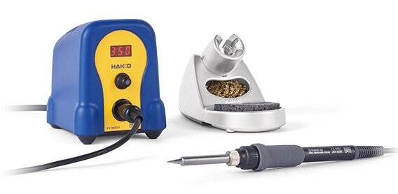 Lötstation FX 888DX-31 Blau-Gelb, inkl. FX-8801 Lötkolben + Werkzeughalter
