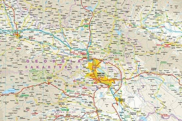 Reise Know-How Landkarte Georgien / Georgia (1:350.000)