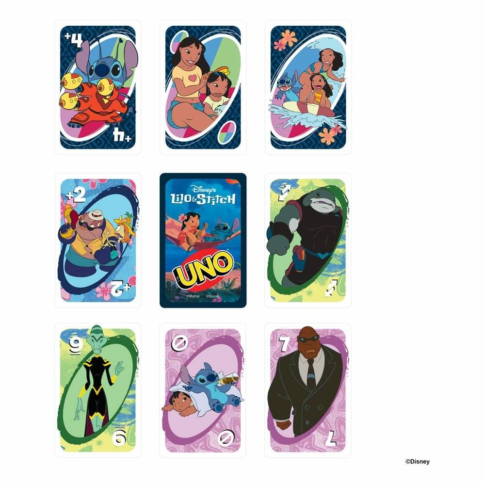 UNO Lilo & Stitch Kartenspiel