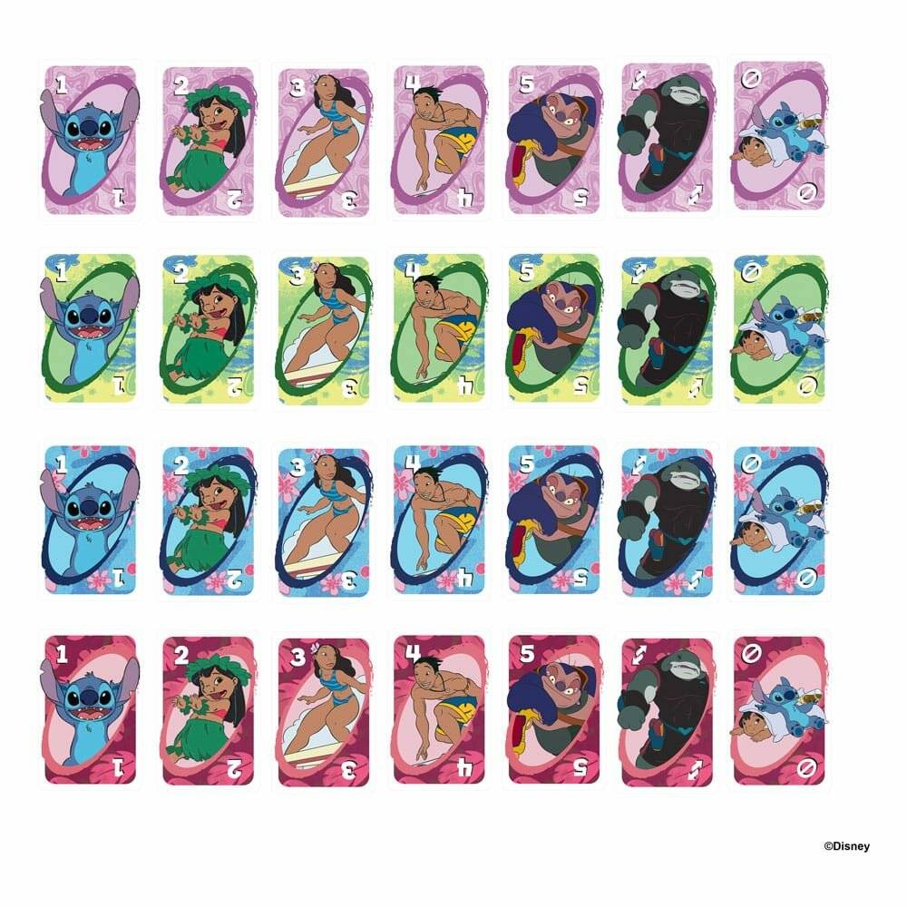 UNO Lilo & Stitch Kartenspiel