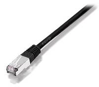 Equip 705910 Netzwerkkabel Schwarz 1 m Cat5e SF/UTP (S-FTP) Kabel Patchkabel RJ45 Cat.5e