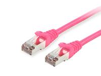 Equip Cat.6 S/FTP Patchkabel, 30m, Pink Kabel Patchkabel RJ45