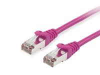Equip Cat.6 S/FTP Patchkabel, 1.5m, Purple Kabel Patchkabel RJ45