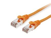 Equip Cat.6 S/FTP Patchkabel, 10m, Orange Kabel Patchkabel RJ45