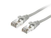 Equip Cat.6 S/FTP Patchkabel, 1.0m, Grau Kabel Patchkabel RJ45