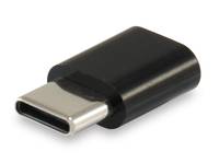 Equip 133472 Kabeladapter USB C Micro USB B Schwarz Adapter / Konverter USB