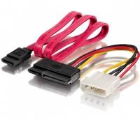 Equip 112054 Internes Stromkabel 0,65 m Multimedia-Technik Sata-Kabel
