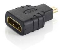 Equip 118915 Kabeladapter microHDMI HDMI Schwarz Multimedia-Technik HDMI-Adapter