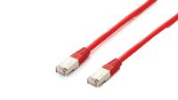 Equip Cat.6A PlatinumS/FTP Patchkabel, 0.5m, Rot Kabel Patchkabel RJ45 Cat.6