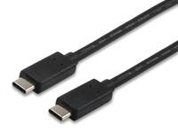 Equip 12888307 USB Kabel USB 2.0 1 m USB C Schwarz Multimedia-Technik USB-Kabel