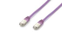 Equip Cat.6A PlatinumS/FTP Patchkabel, 1.0m, Violett Kabel Patchkabel RJ45 Cat.6