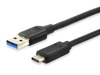 Equip USB 3.0 Typ A auf Typ C Kabel, 0.5m Multimedia-Technik USB-Kabel