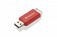 Verbatim DataBar USB-Stick 16 GB USB Typ-A 2.0 Rot Eingabe / Ausgabe