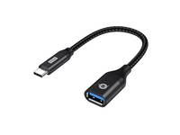 Conceptronic ABBY18B OTG-Adapter für USB 3.2 Gen 2 zu USB-A Adapter / Konverter USB