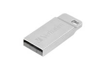Verbatim Metal Executive - USB-Stick 32 GB - Silber Eingabe / Ausgabe