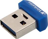 Verbatim Store 'n' Stay NANO - USB 3.0-Stick 32 GB - Blau Eingabe / Ausgabe USB-Stick